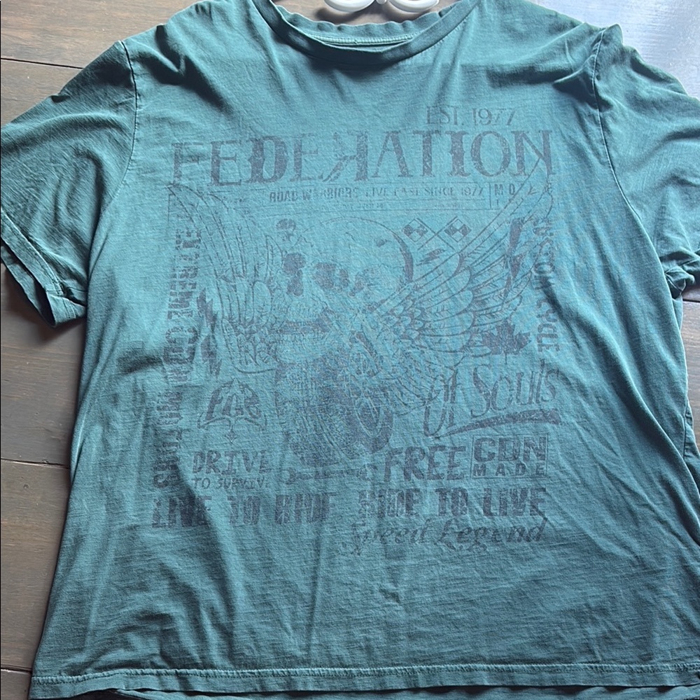 Warehouse Green Short Sleeve Tee